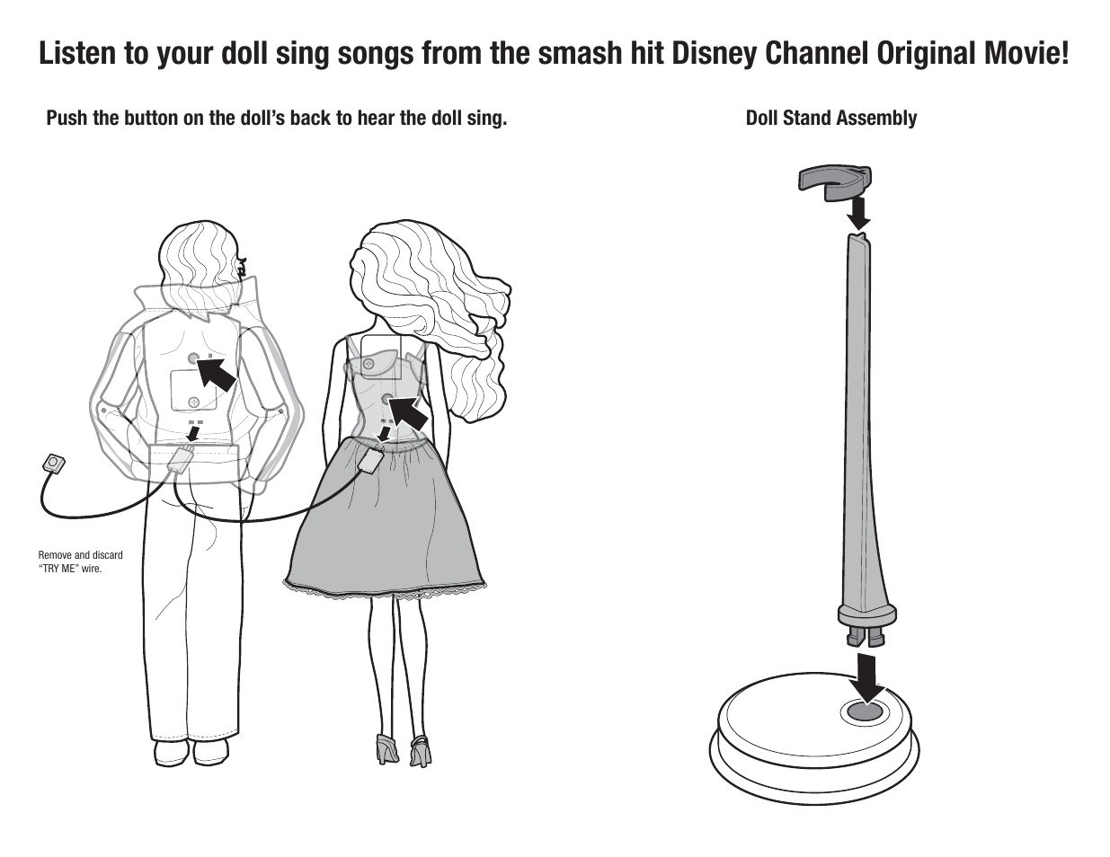 Mattel HIGH SCHOOL MUSICAL L3008 User Manual | Page 2 / 2