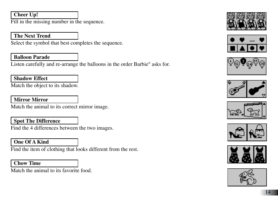 Mattel B-Smart User Manual | Page 18 / 26