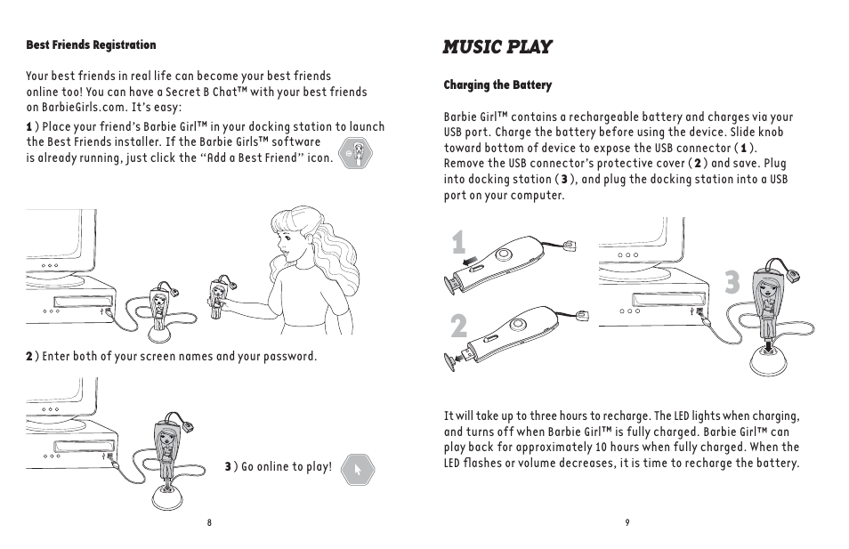 Mattel BARBIE GIRLS L2935-0920G4 User Manual | Page 6 / 10