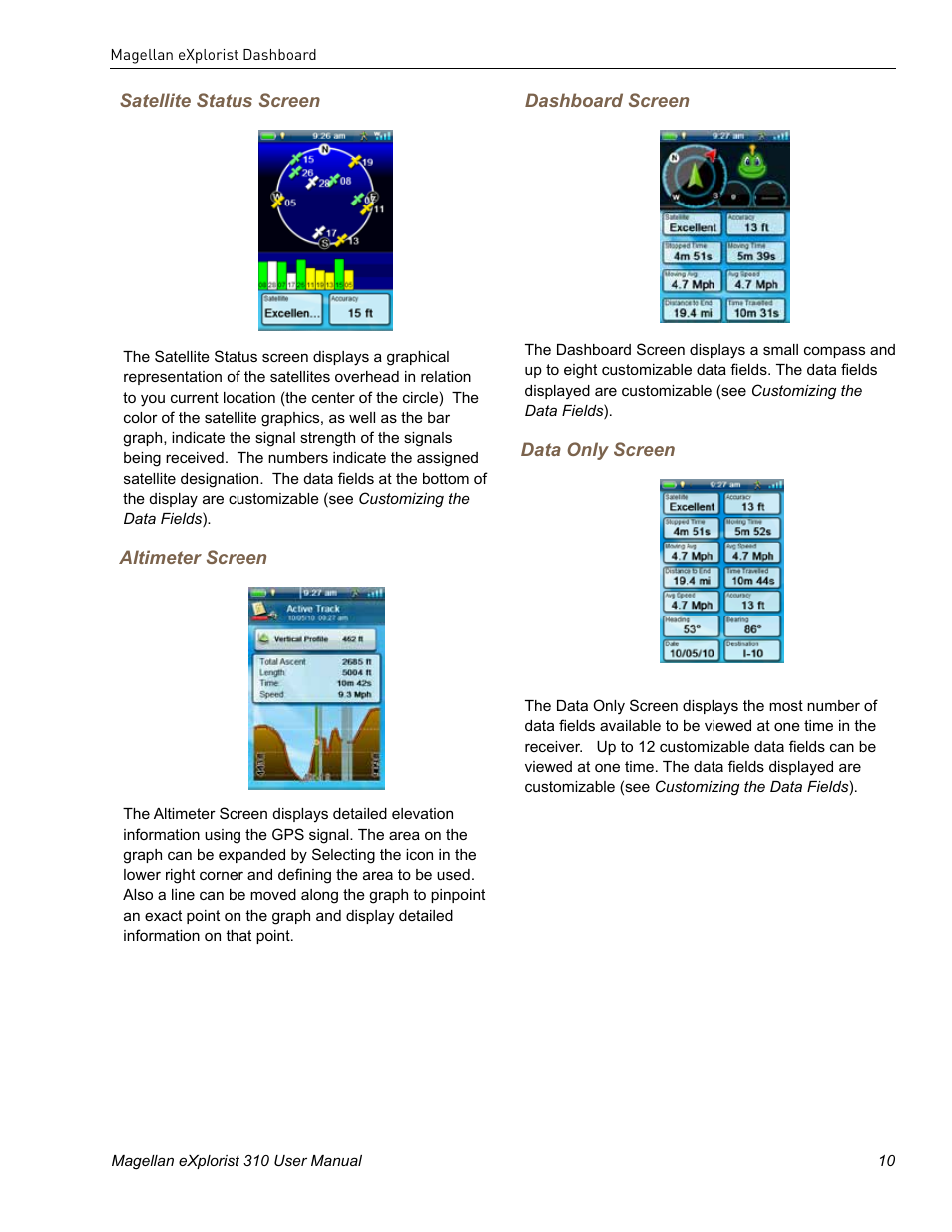 MiTAC MAGELLAN EXPLORIST 310 User Manual | Page 21 / 39