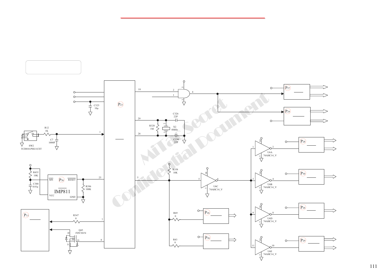Mitac secret confidential document, 1 no power-7, Power controller | MiTAC 8050QMA User Manual | Page 112 / 138
