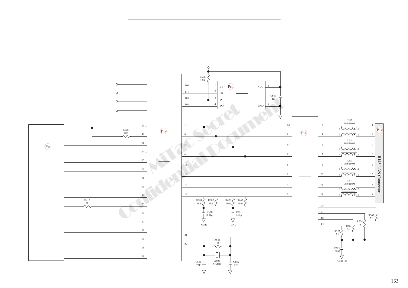 Mitac secret confidential document, 11 lan test error-2, An error occurs when a lan device is installed | J506, U709 south bridge ich6-m | MiTAC 8050QMA User Manual | Page 134 / 138