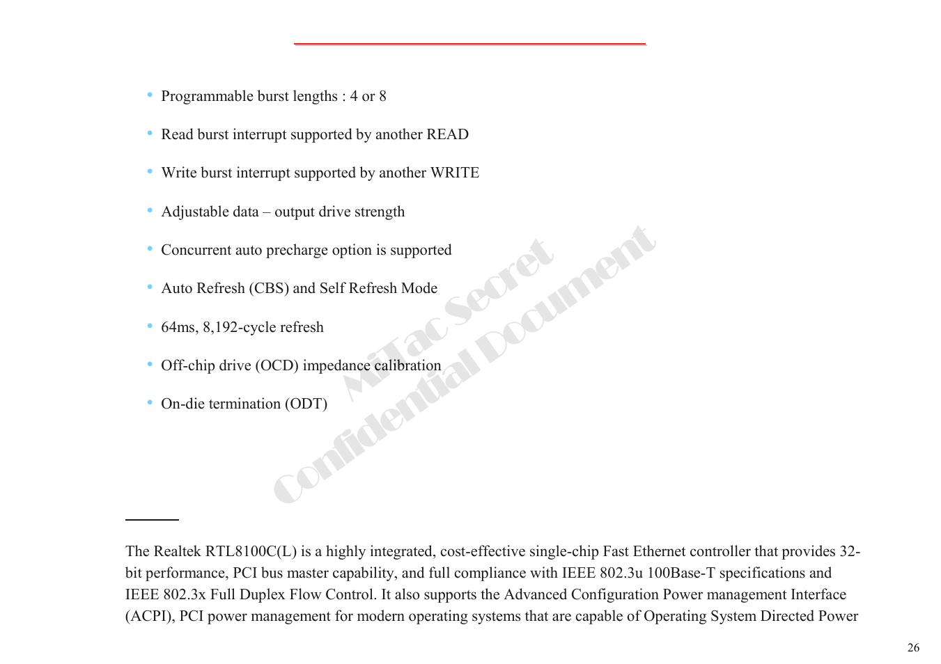 Mitac secret confidential document | MiTAC 8050QMA User Manual | Page 27 / 138