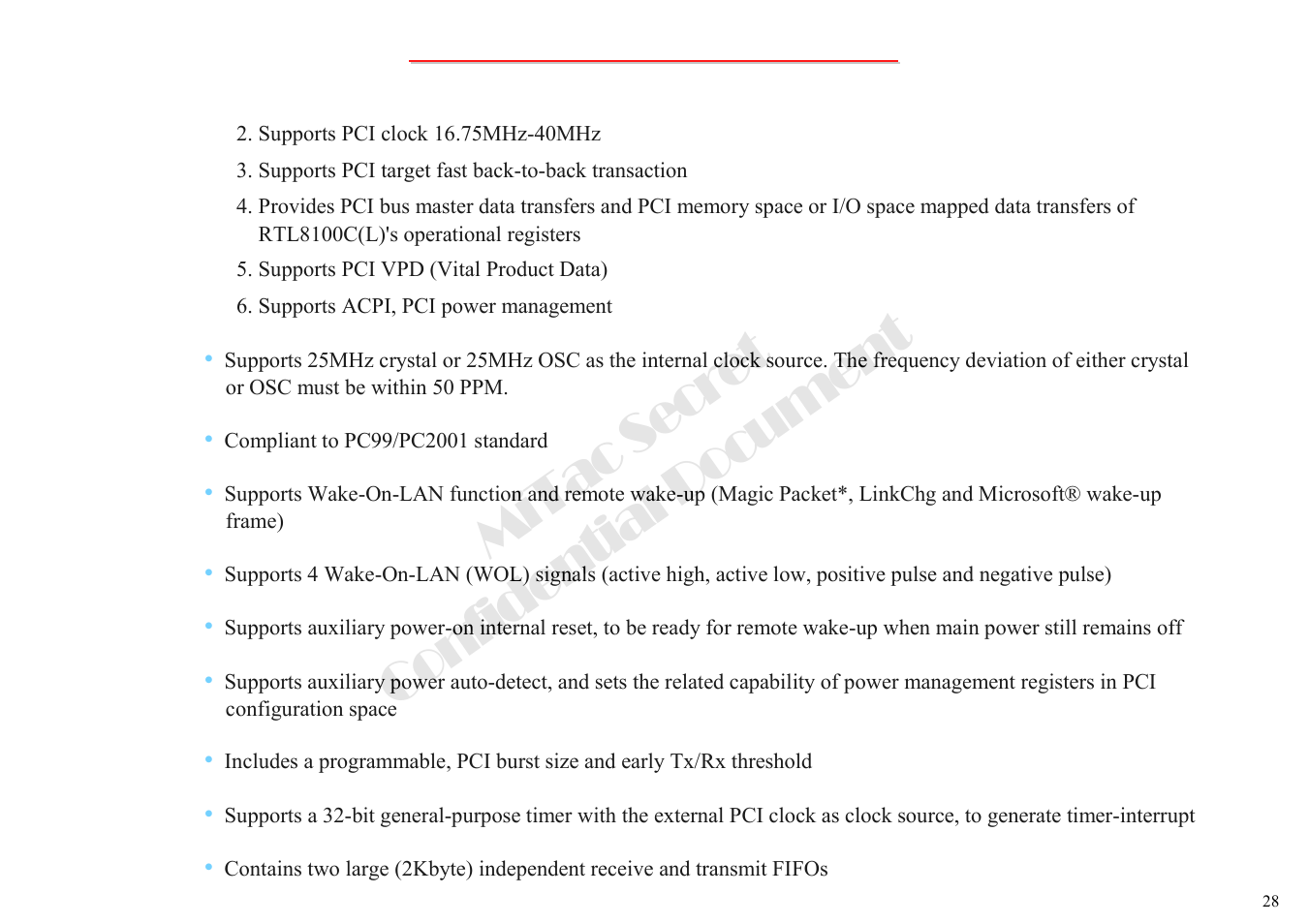 Mitac secret confidential document | MiTAC 8050QMA User Manual | Page 29 / 138
