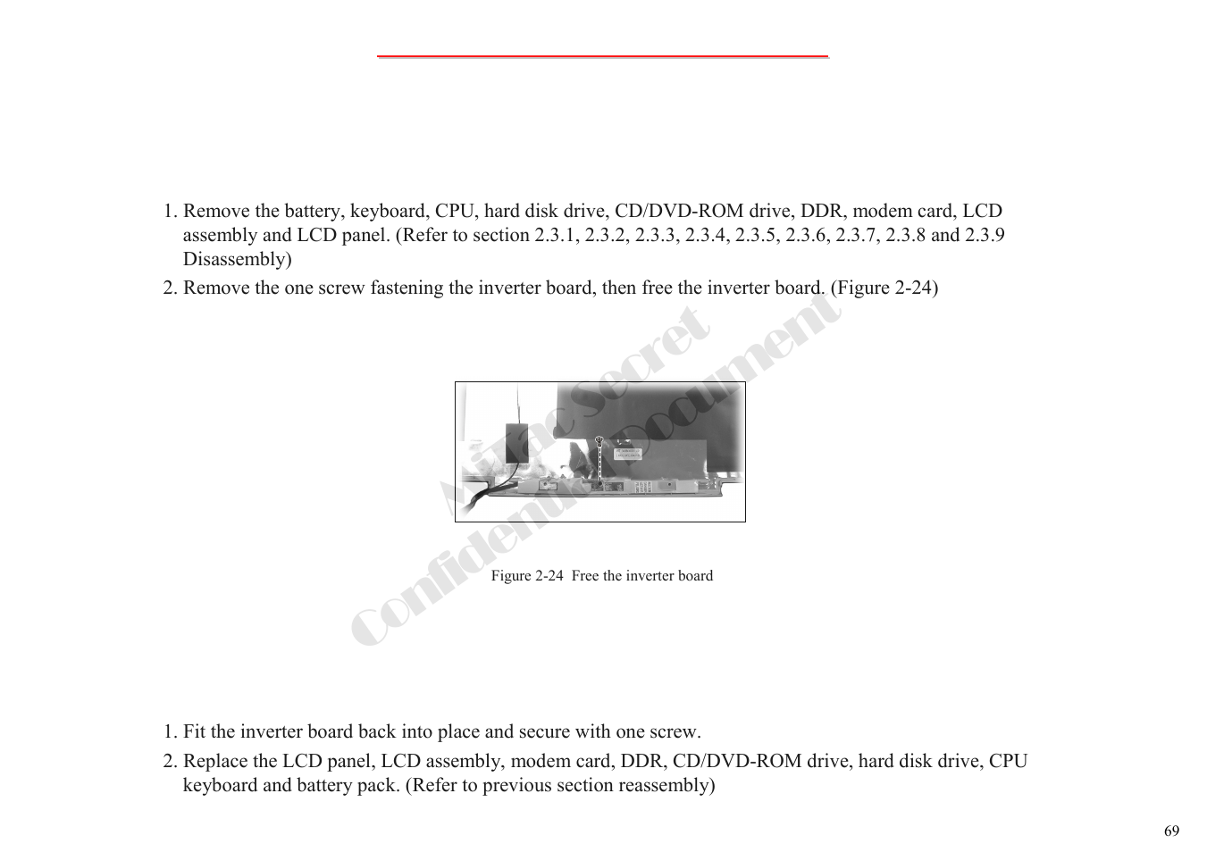 Mitac secret confidential document | MiTAC 8050QMA User Manual | Page 70 / 138