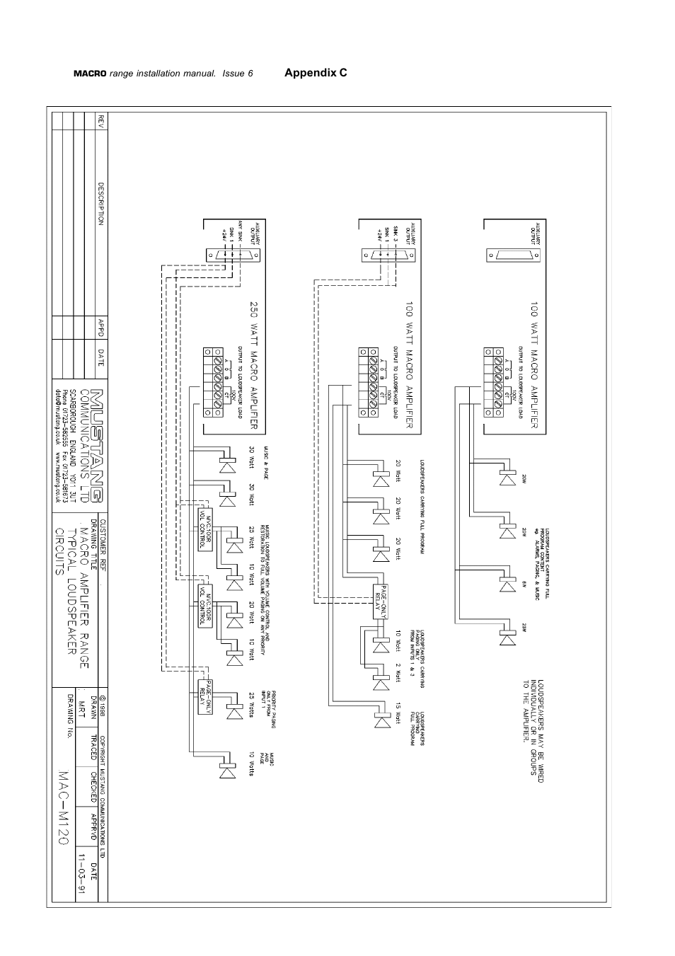 Mustang Communications M100/SD User Manual | Page 28 / 30