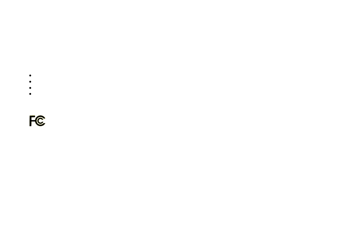 Fcc compliance and advisory statement | Micro Innovations TravelCam Plus User Manual | Page 2 / 11