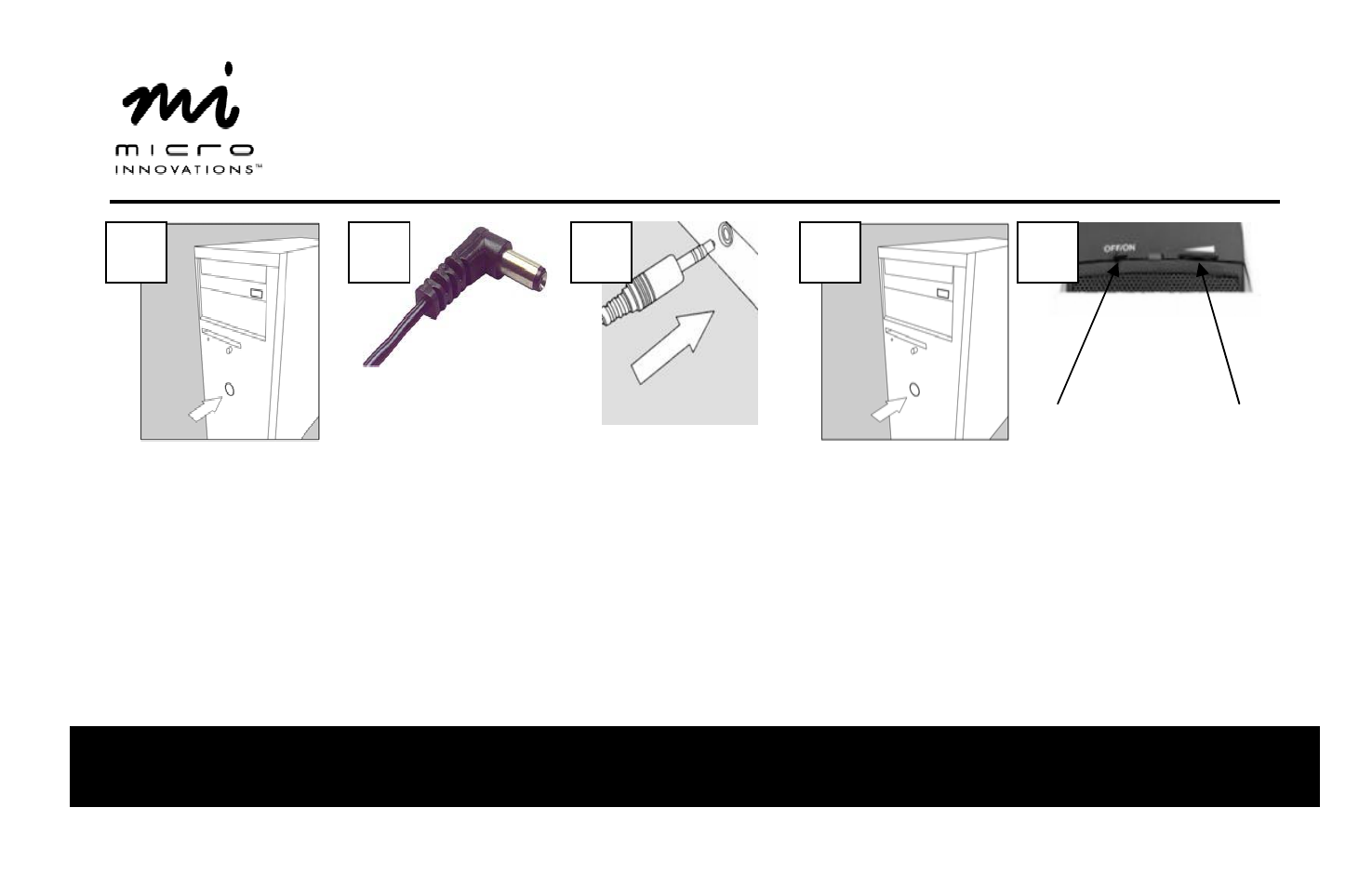 Micro Innovations MM600D User Manual | 1 page