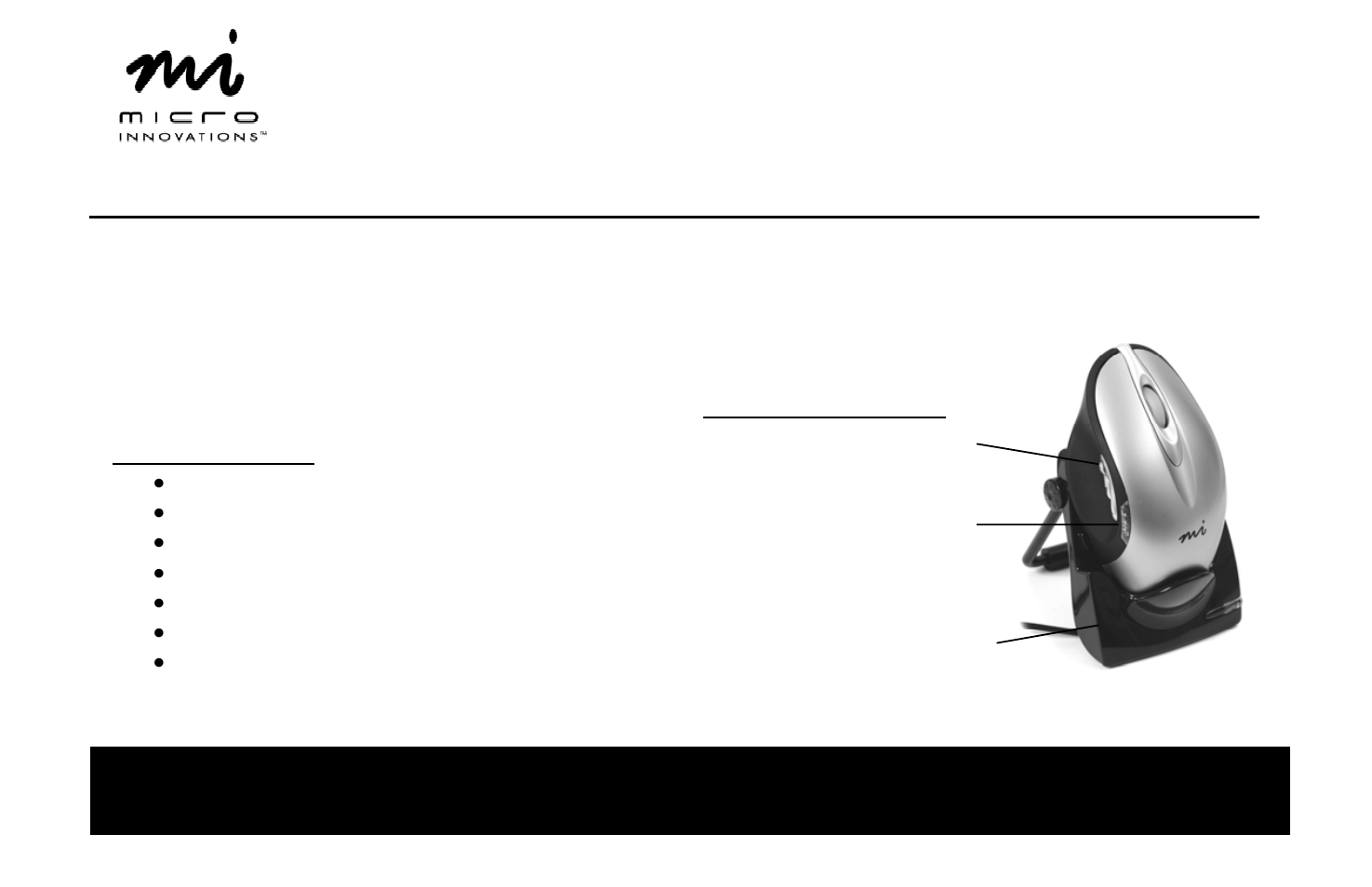 Micro Innovations PD7275LSR User Manual | 1 page