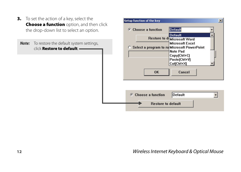 Micro Innovations KB990W User Manual | Page 12 / 20