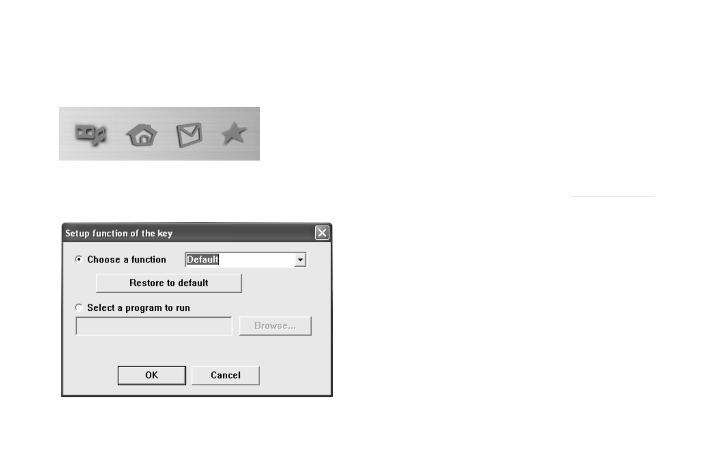 Assigning the one touch hot keys | Micro Innovations KB1045LSR User Manual | Page 6 / 9