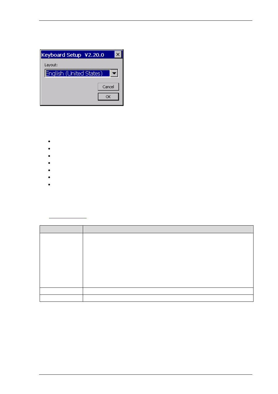 Keyboard setup (keyboard), Command line parameters, Keyboard (keyboard) | Micro Innovations M000174-19 User Manual | Page 37 / 82