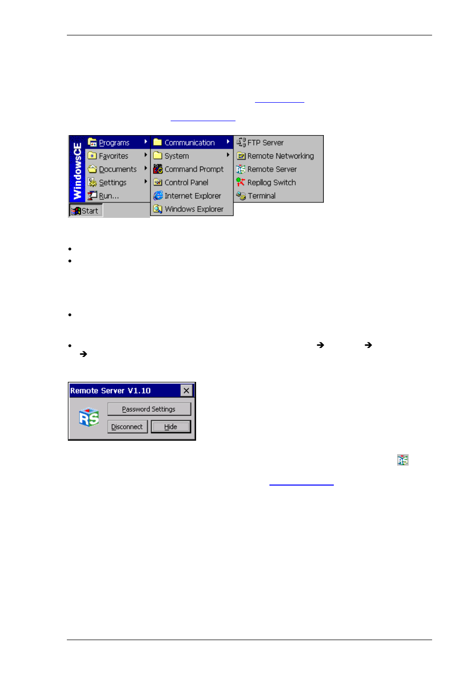 Remote server | Micro Innovations M000174-19 User Manual | Page 47 / 82