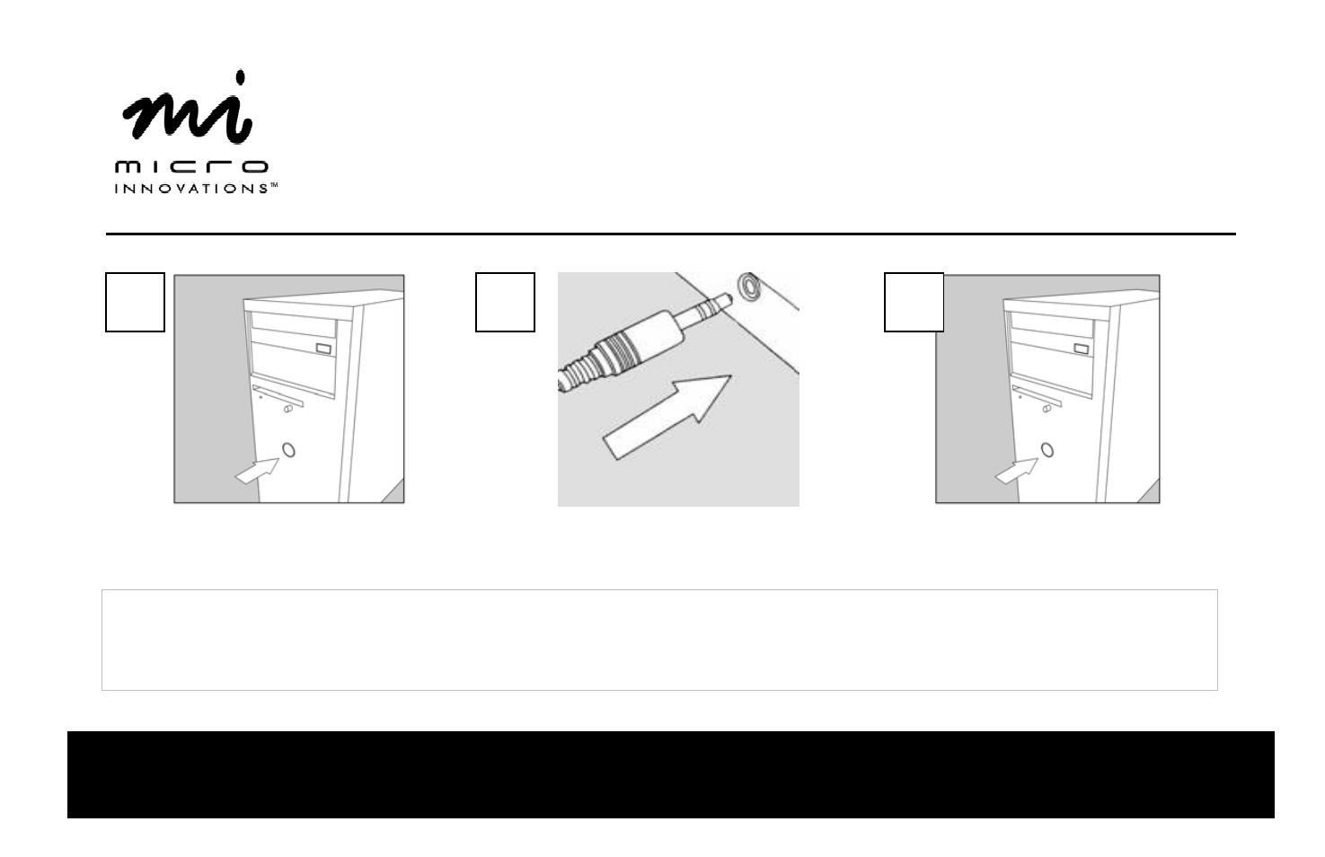 Micro Innovations MM 710M User Manual | 1 page