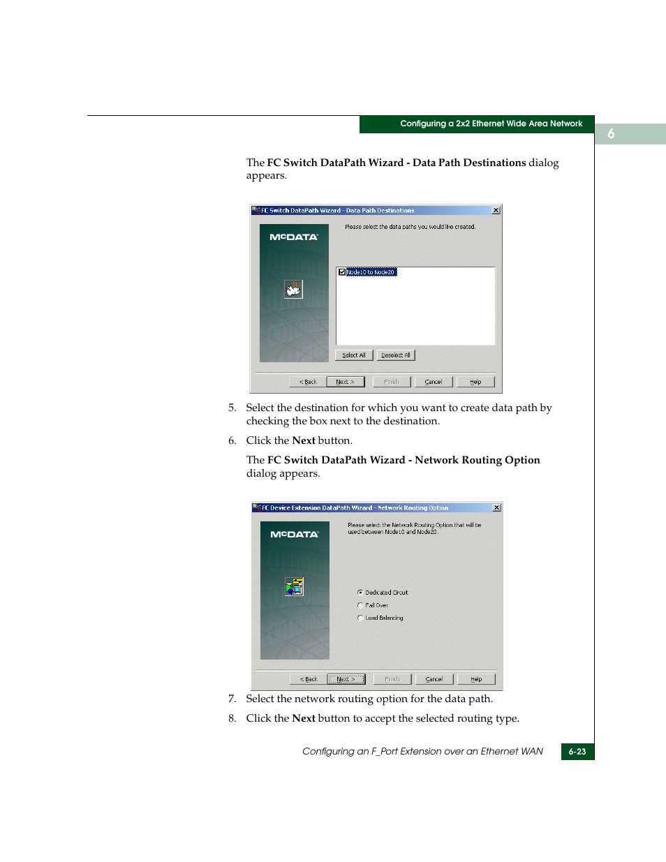 McDATA ULTRANETTM EDGE STORAGE ROUTER 3000 User Manual | Page 129 / 428