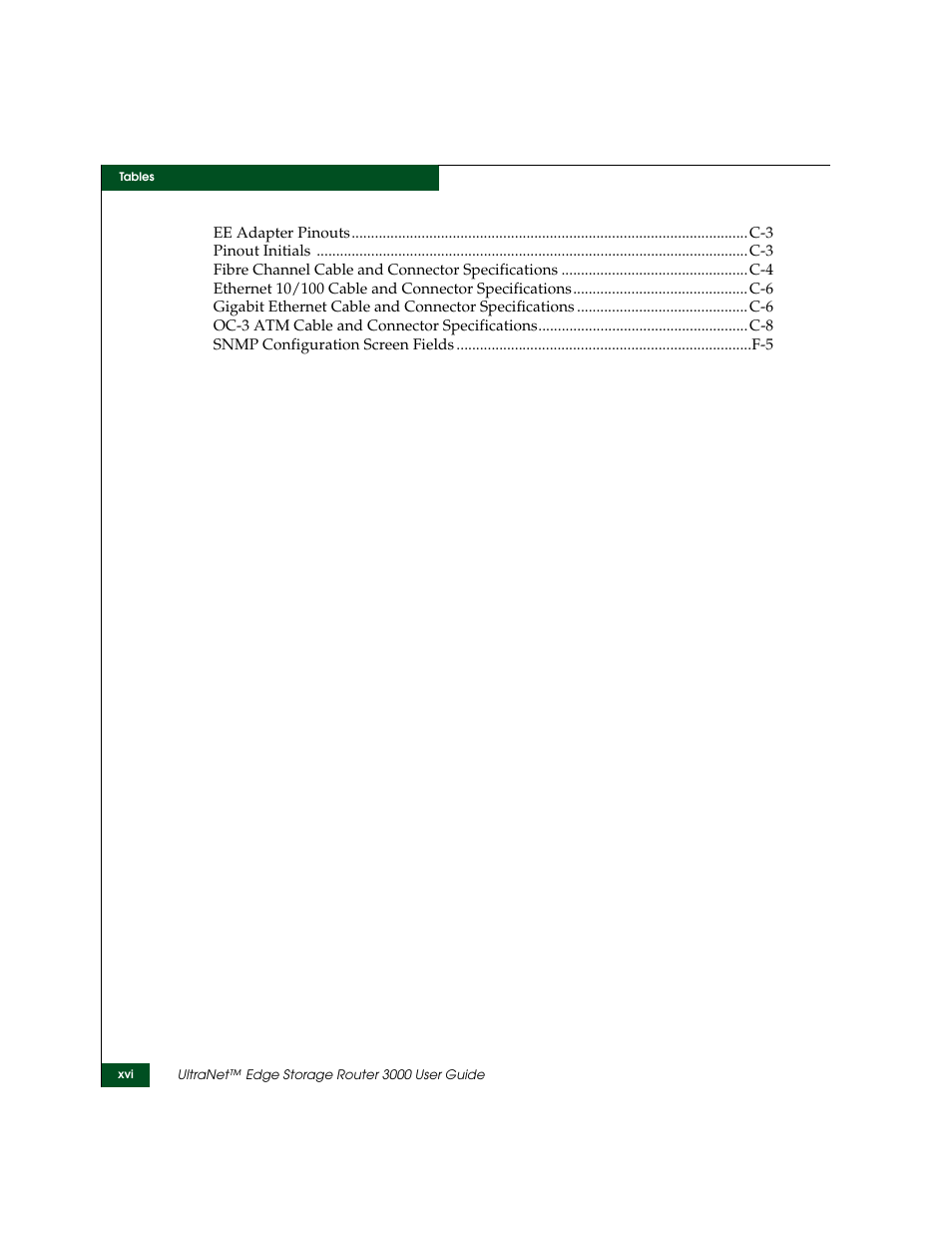 McDATA ULTRANETTM EDGE STORAGE ROUTER 3000 User Manual | Page 16 / 428
