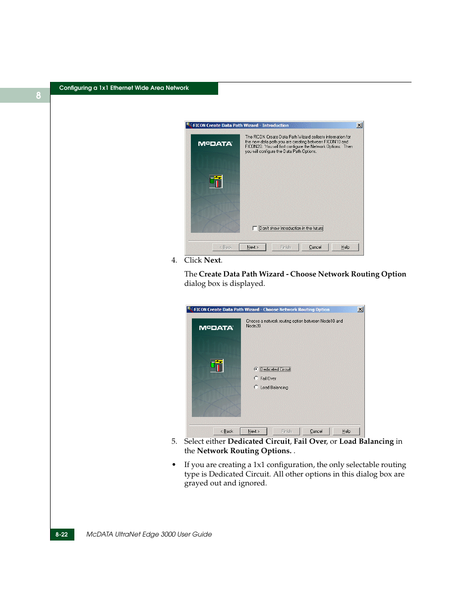 McDATA ULTRANETTM EDGE STORAGE ROUTER 3000 User Manual | Page 194 / 428