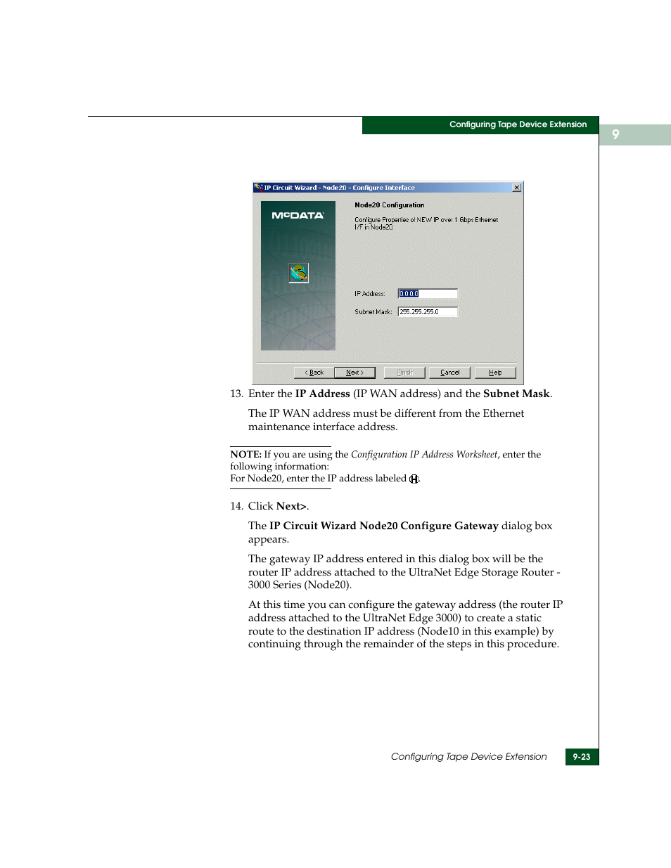 McDATA ULTRANETTM EDGE STORAGE ROUTER 3000 User Manual | Page 231 / 428
