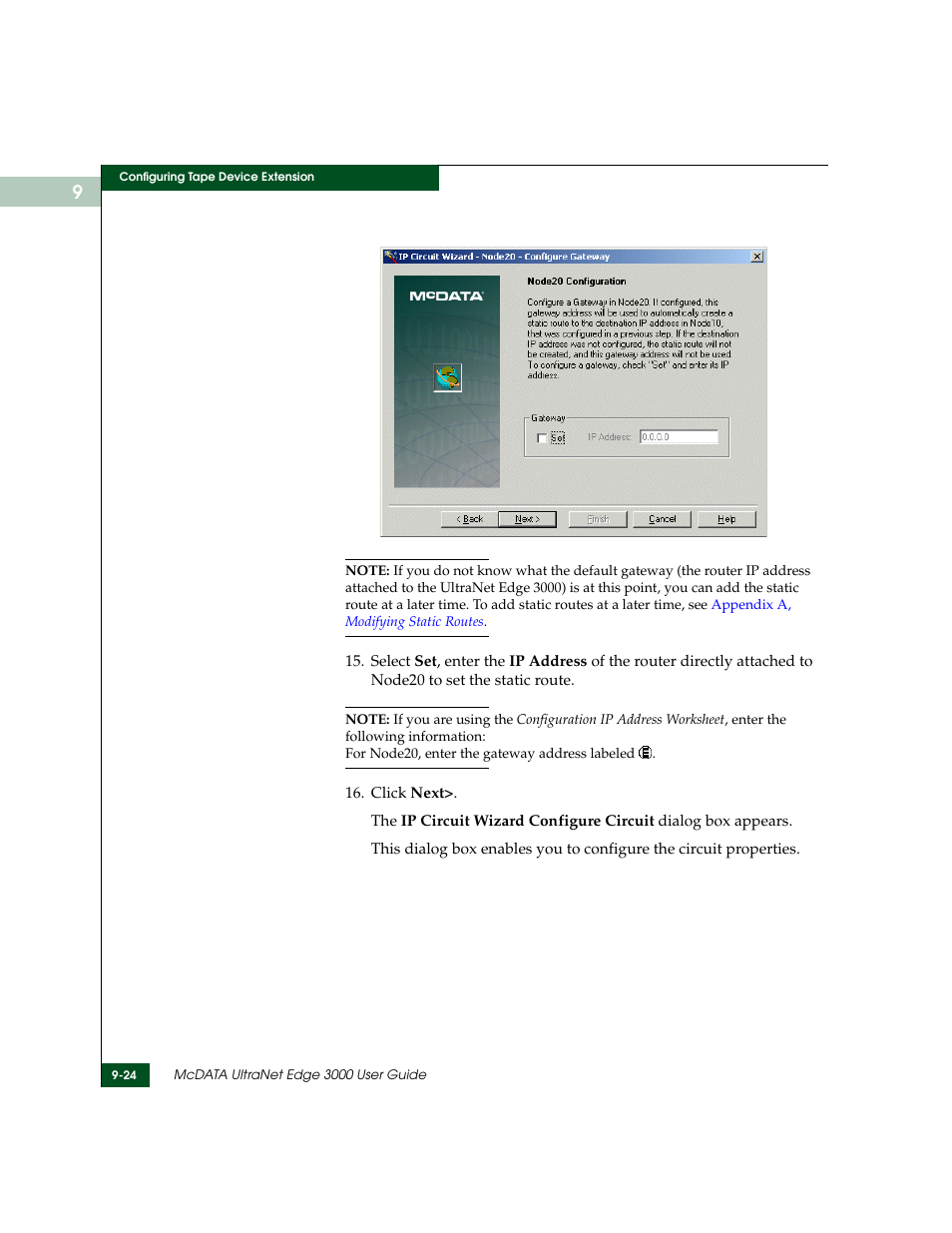 McDATA ULTRANETTM EDGE STORAGE ROUTER 3000 User Manual | Page 232 / 428