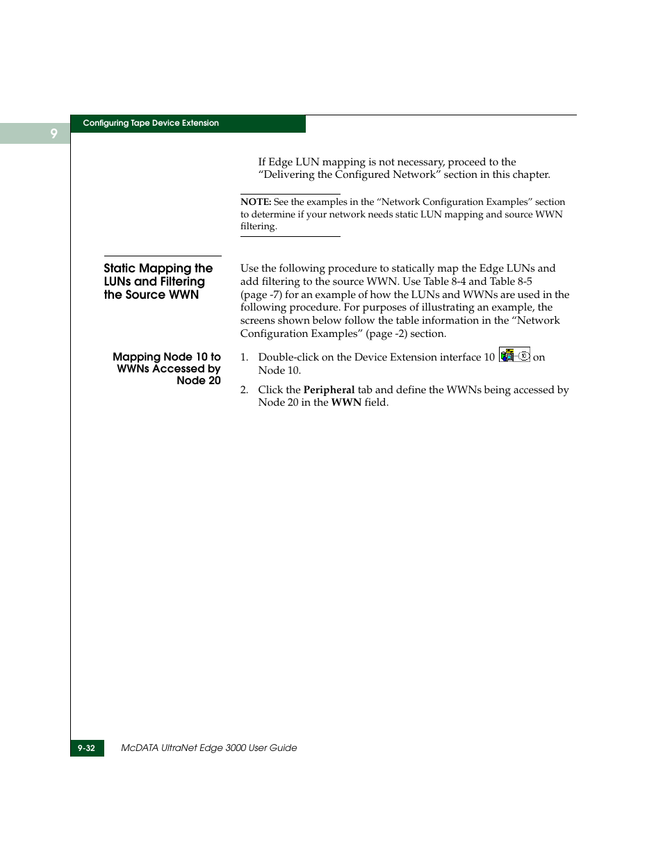 McDATA ULTRANETTM EDGE STORAGE ROUTER 3000 User Manual | Page 240 / 428