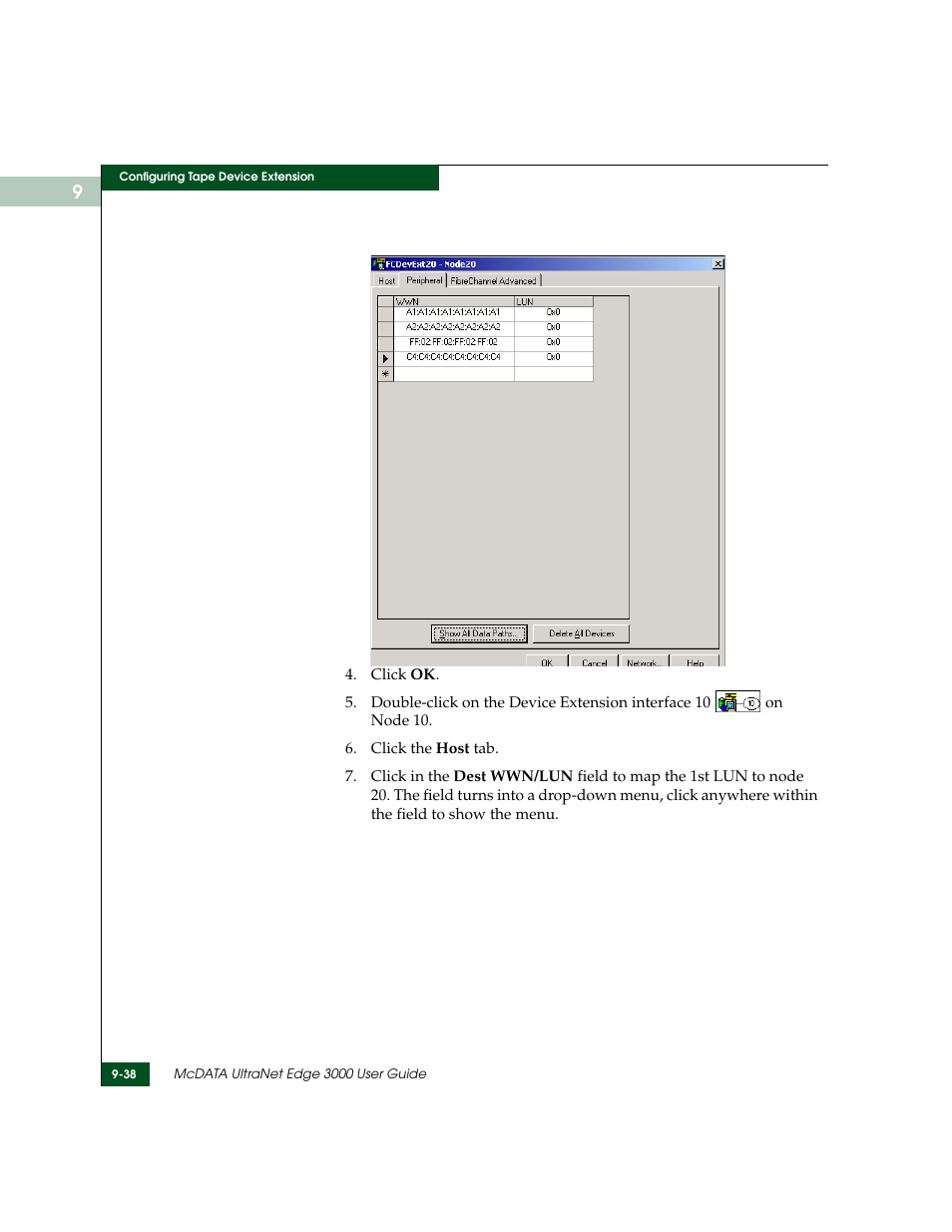 McDATA ULTRANETTM EDGE STORAGE ROUTER 3000 User Manual | Page 246 / 428