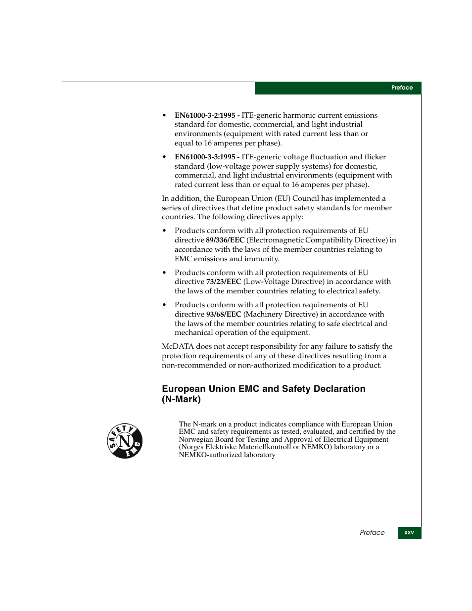 McDATA ULTRANETTM EDGE STORAGE ROUTER 3000 User Manual | Page 25 / 428