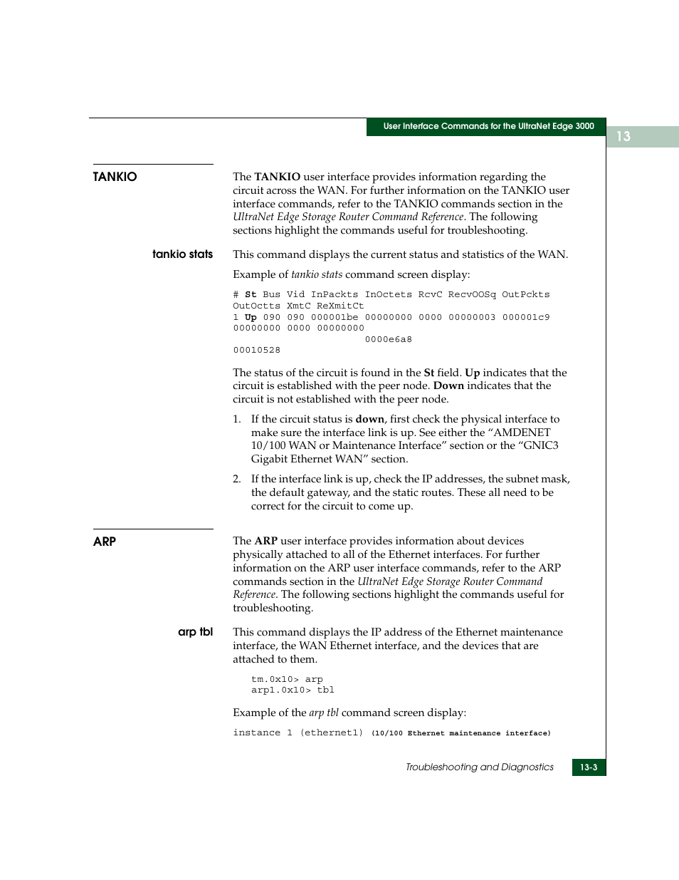 Tankio, Tankio -3 arp -3 | McDATA ULTRANETTM EDGE STORAGE ROUTER 3000 User Manual | Page 315 / 428