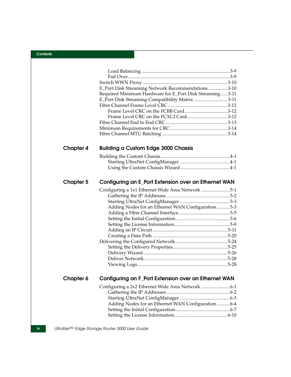 McDATA ULTRANETTM EDGE STORAGE ROUTER 3000 User Manual | Page 4 / 428