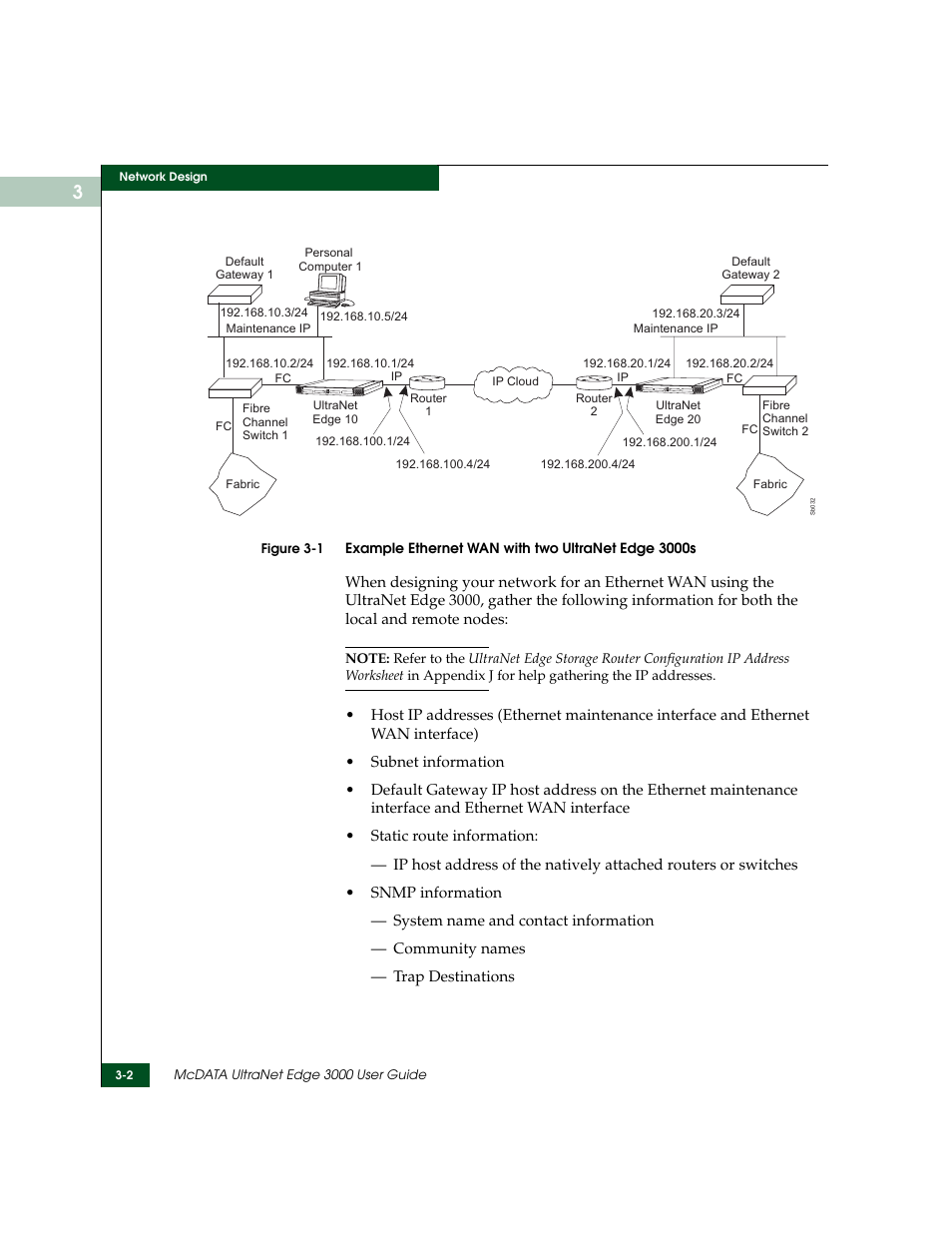McDATA ULTRANETTM EDGE STORAGE ROUTER 3000 User Manual | Page 56 / 428