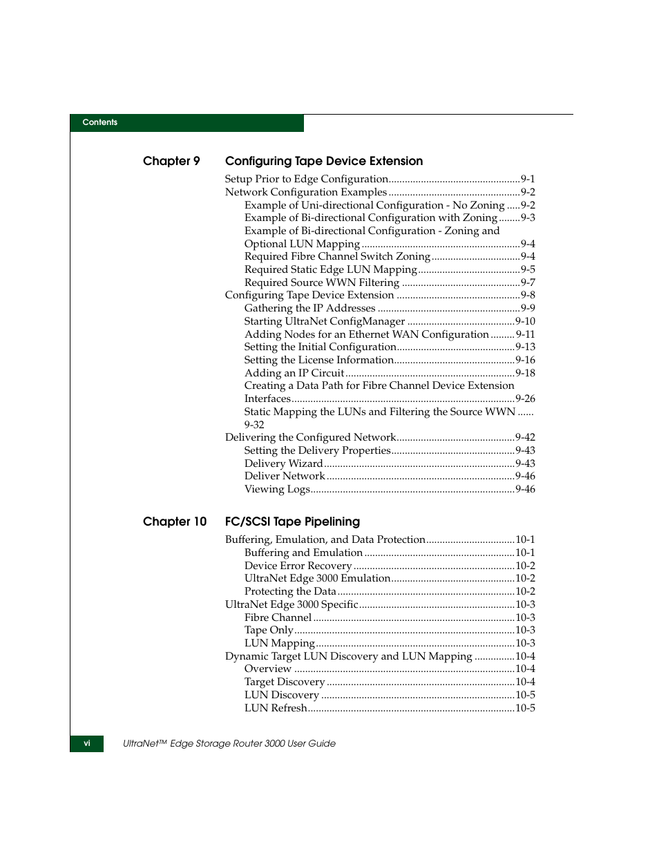 McDATA ULTRANETTM EDGE STORAGE ROUTER 3000 User Manual | Page 6 / 428