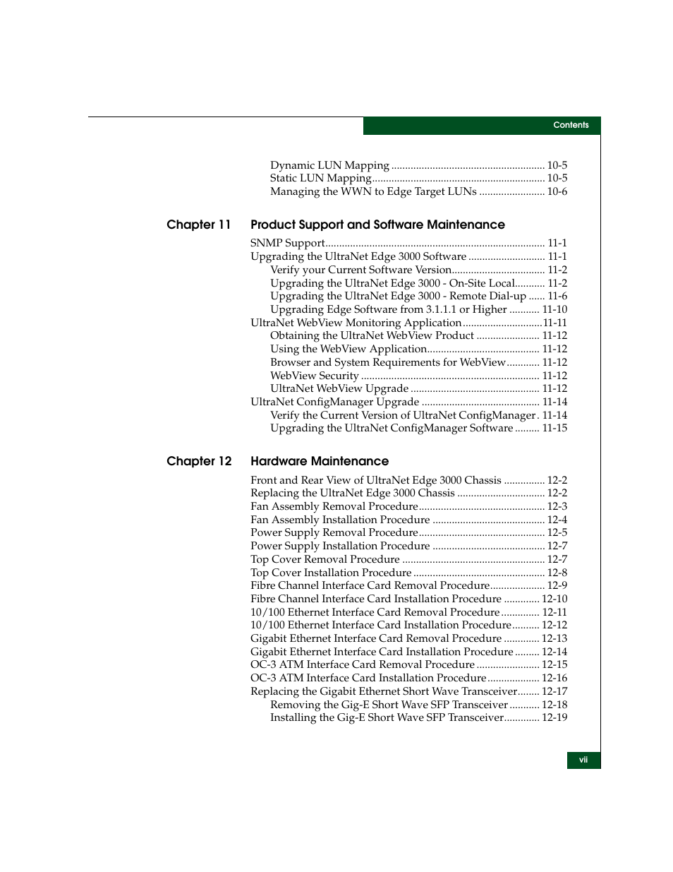 McDATA ULTRANETTM EDGE STORAGE ROUTER 3000 User Manual | Page 7 / 428