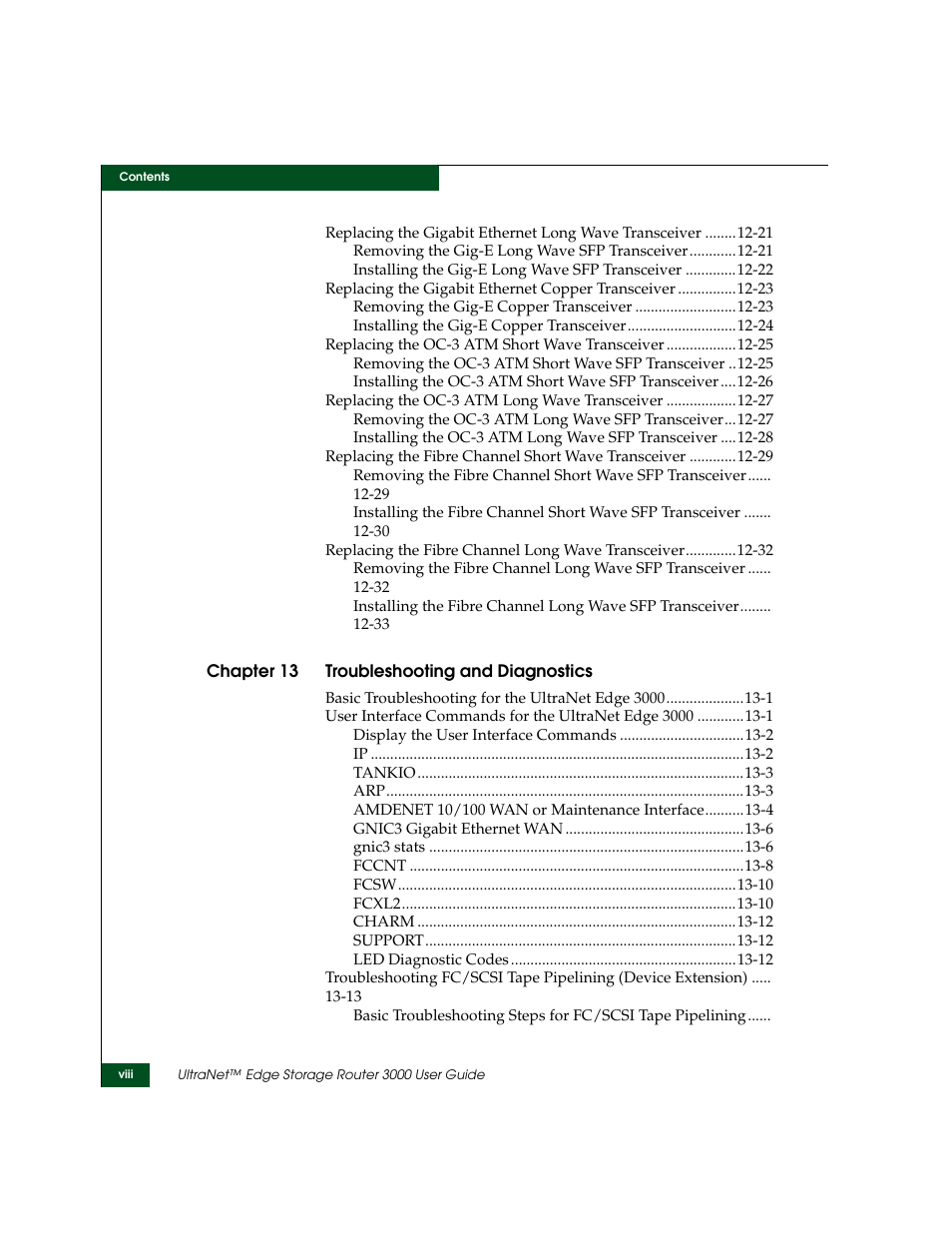 McDATA ULTRANETTM EDGE STORAGE ROUTER 3000 User Manual | Page 8 / 428