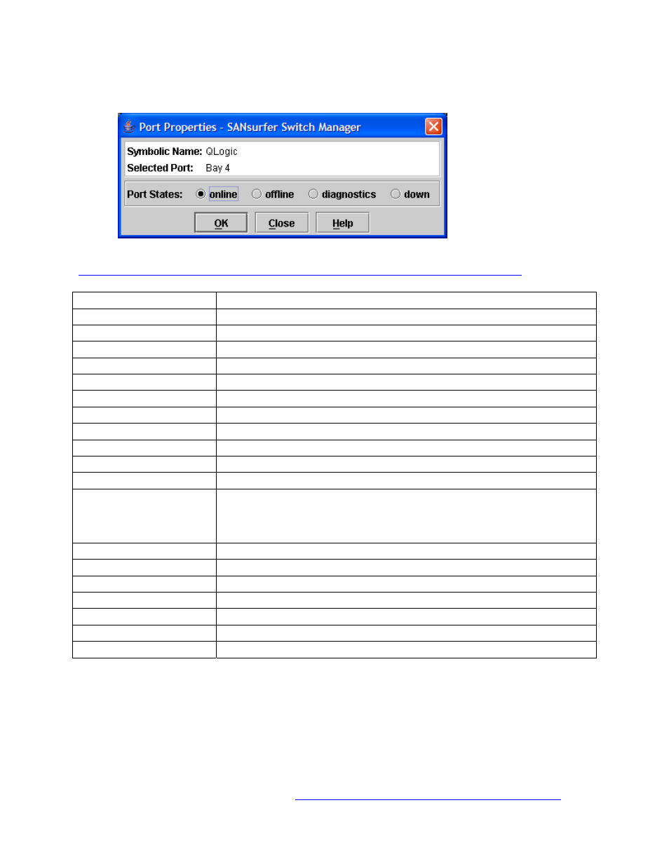 Figure 13 port properties | McDATA 8832 User Manual | Page 15 / 54