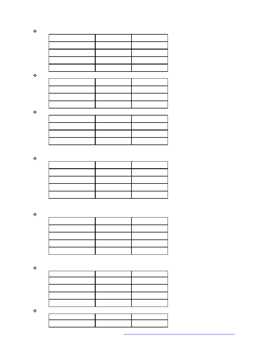 Table 4 hs20 – model 8843 firmware information, Table 5 hs40 bios and ismp information | McDATA 8832 User Manual | Page 51 / 54