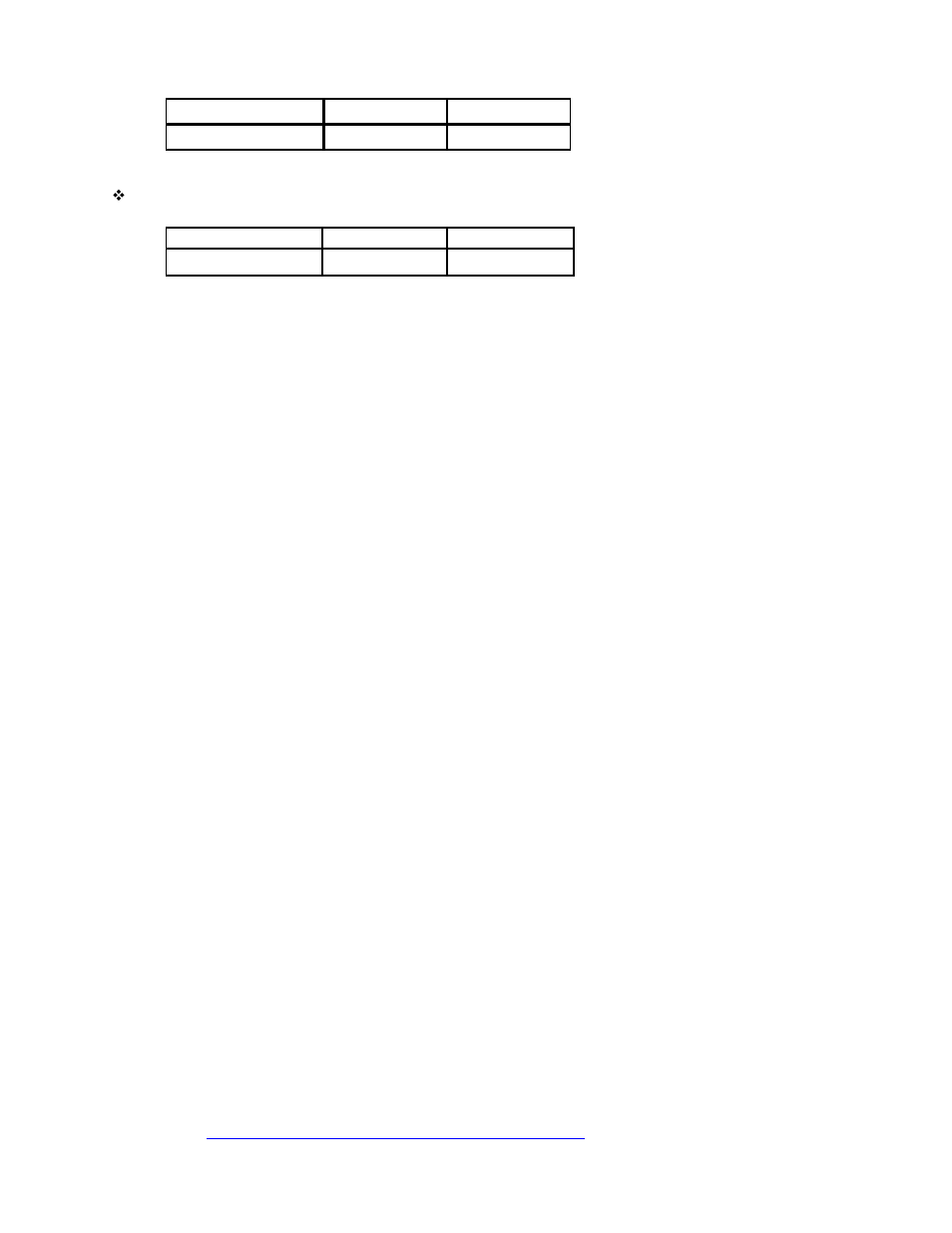 Table 6 ls20 bios and bmc information, Table 7 qlogic firmware information | McDATA 8832 User Manual | Page 52 / 54