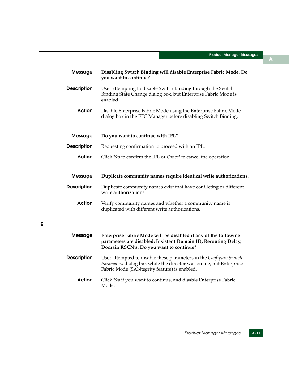 McDATA Sphereon 4500 User Manual | Page 171 / 216