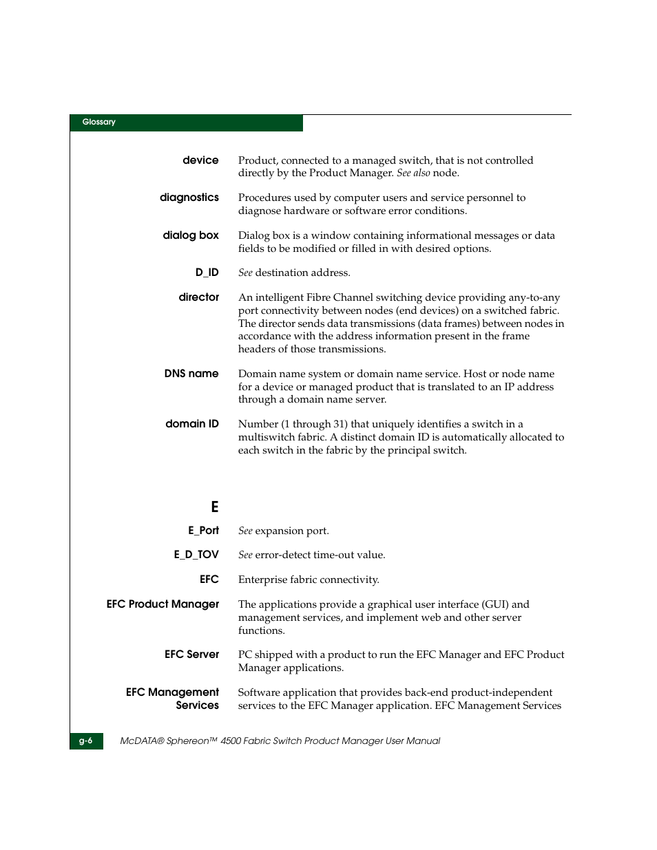 McDATA Sphereon 4500 User Manual | Page 194 / 216