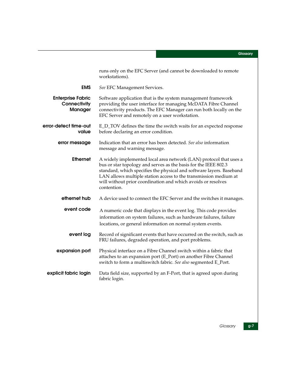 McDATA Sphereon 4500 User Manual | Page 195 / 216