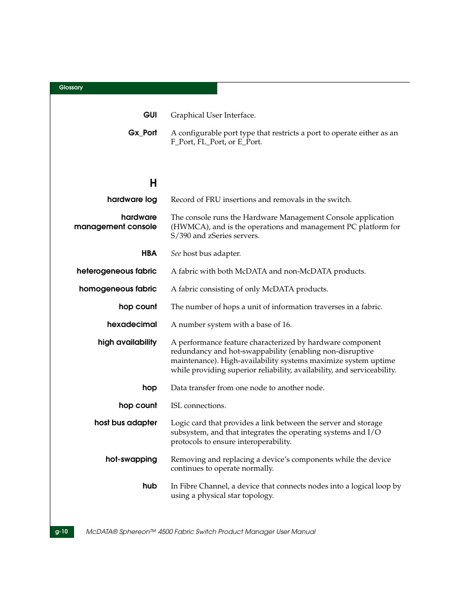 McDATA Sphereon 4500 User Manual | Page 198 / 216