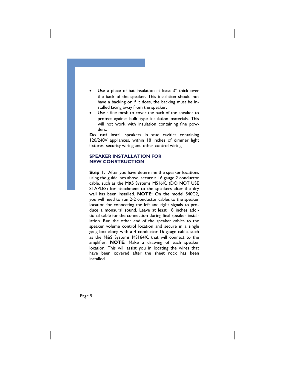 M&S Systems 8-Ohm User Manual | Page 6 / 12