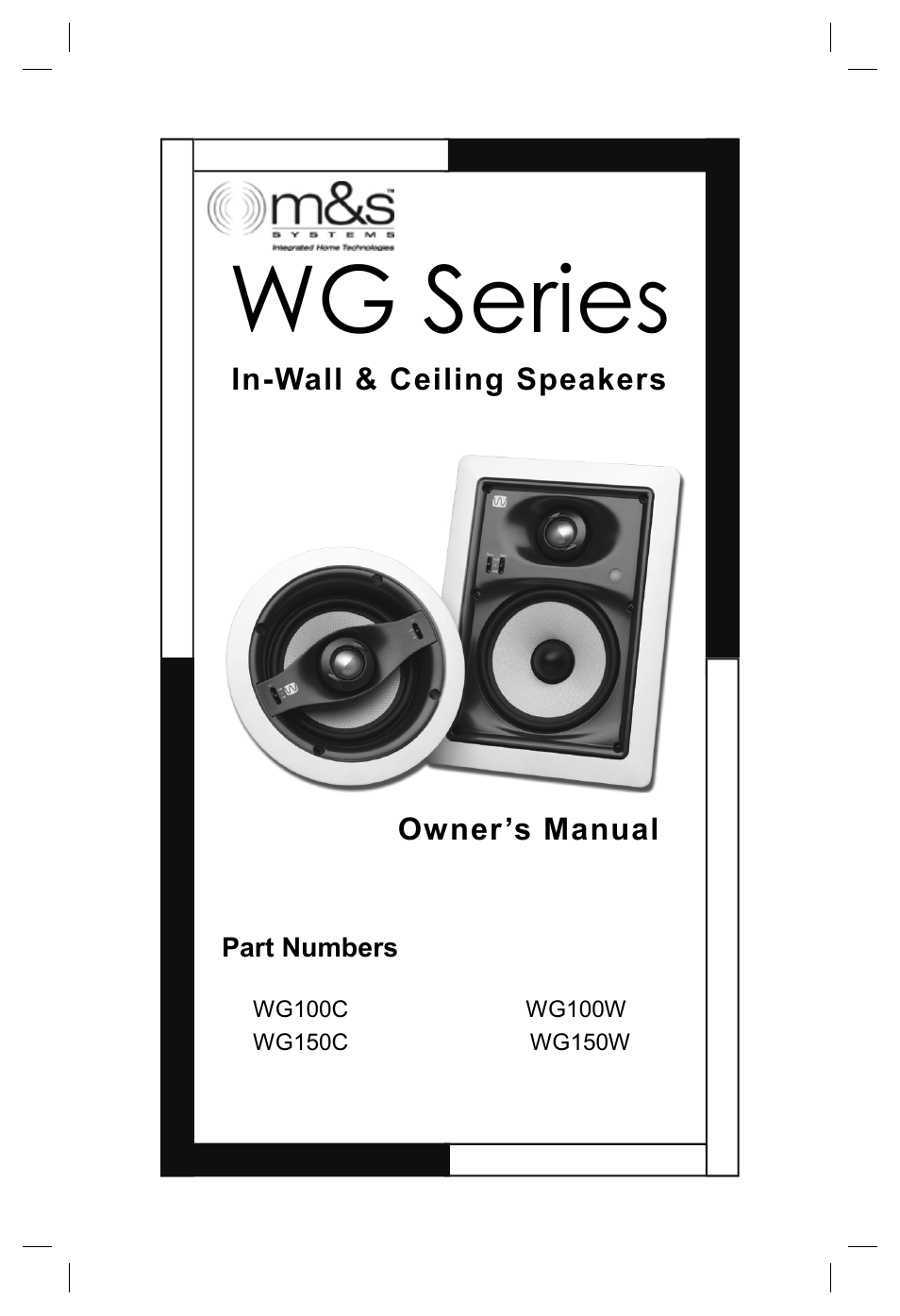 M&S Systems WG150W User Manual | 24 pages