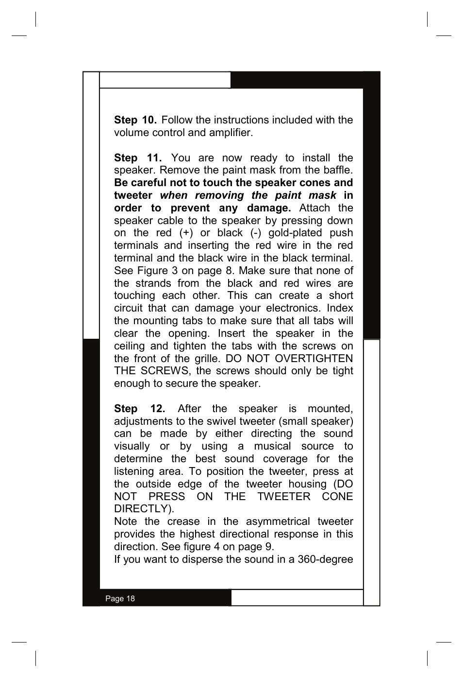 M&S Systems WG150W User Manual | Page 18 / 24