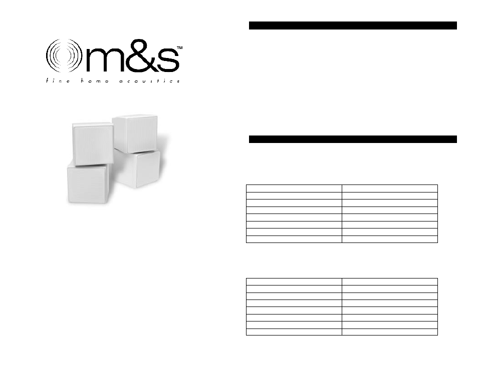 M&S Systems MNC / MNCB User Manual | 4 pages
