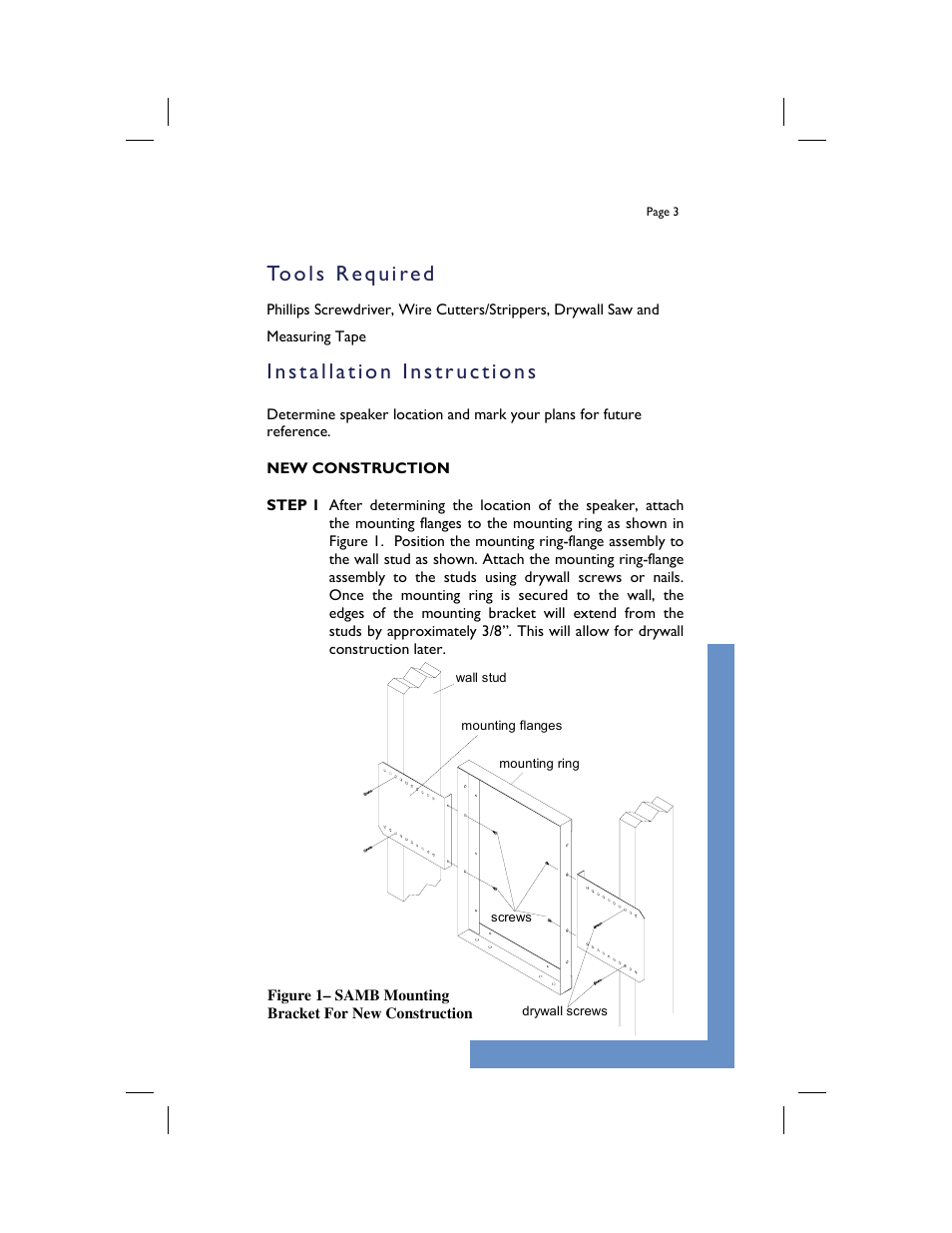 M&S Systems Speaker User Manual | Page 3 / 8