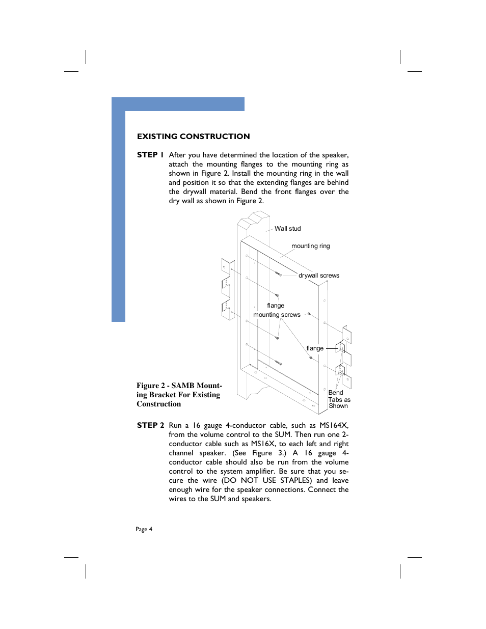 M&S Systems Speaker User Manual | Page 4 / 8