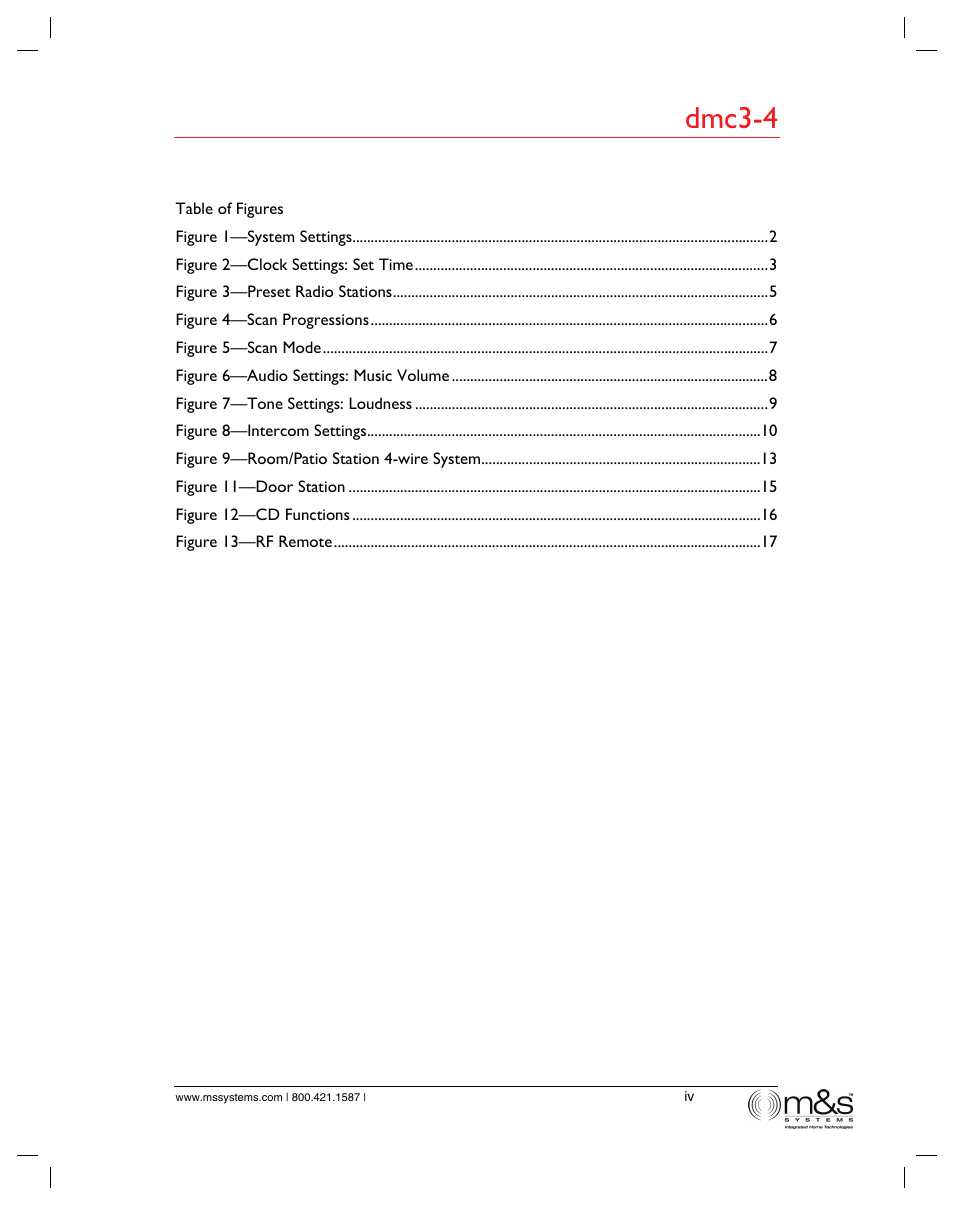 Dmc3-4 | M&S Systems dmc3-4/dmc1 User Manual | Page 5 / 24