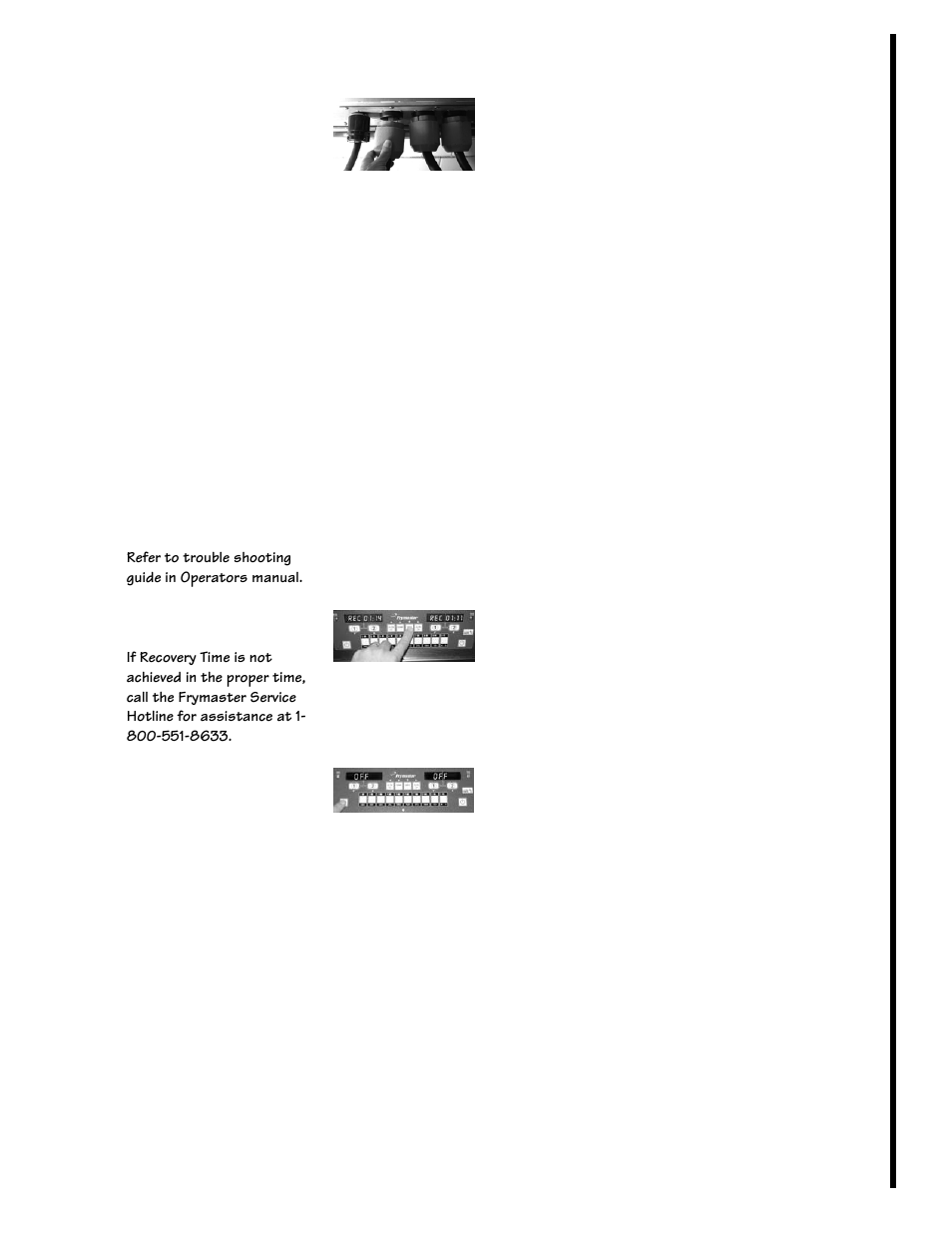 Calibrate fryer recovery time | McDonald's BIELA14 User Manual | Page 10 / 26