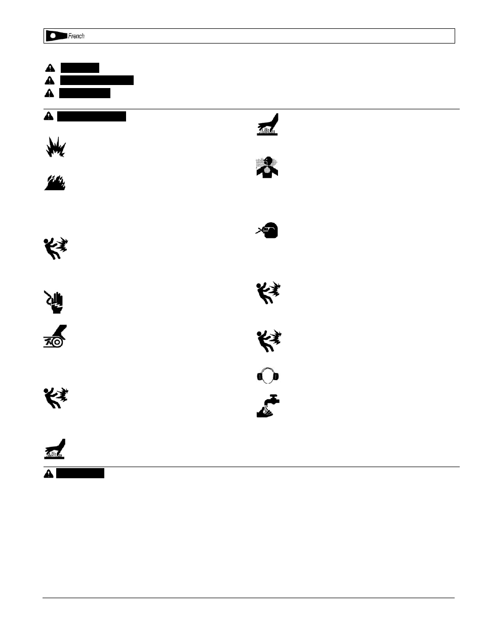 Consignes de sécurité | Powermate HC125A User Manual | Page 4 / 32