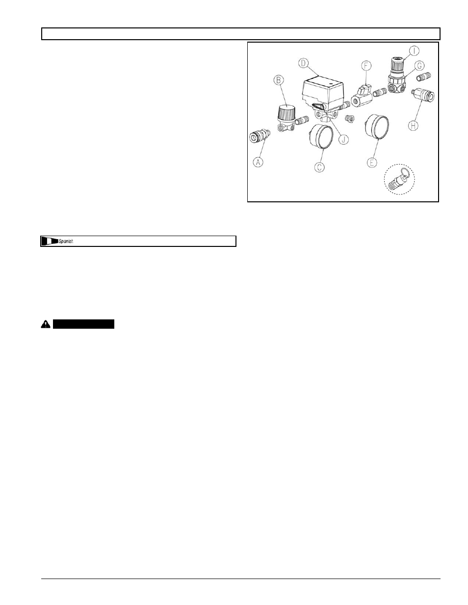 Commandes du compresseur / controles del compresor | Powermate HC125A User Manual | Page 8 / 32