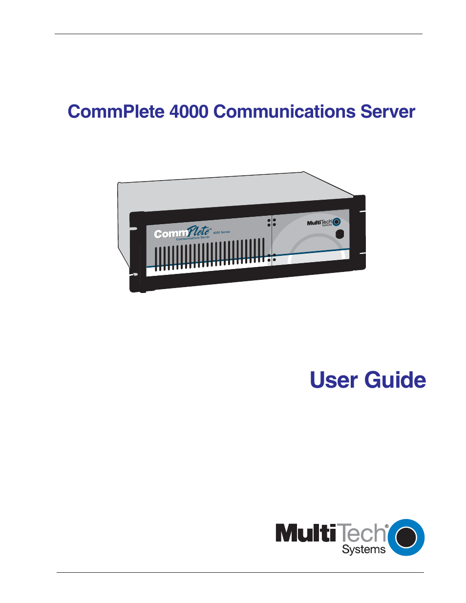 Multi-Tech Systems Hub User Manual | 40 pages